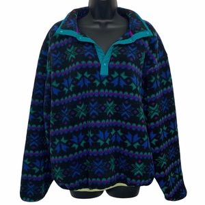 L.L. Bean Vintage Fleece Pullover Women’s Size XL